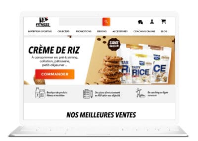 Refonte d’une boutique en ligne de compléments alimentaires